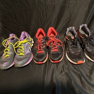 Lot of 3 pairs of Tennis Shoes